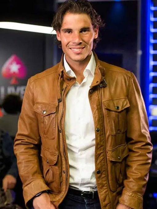 Rafael Nadal Leather Jacket