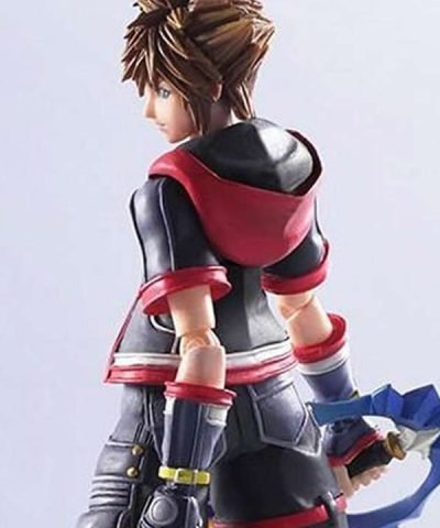 Kingdom Hearts III Protagonist Black Leather Jacket