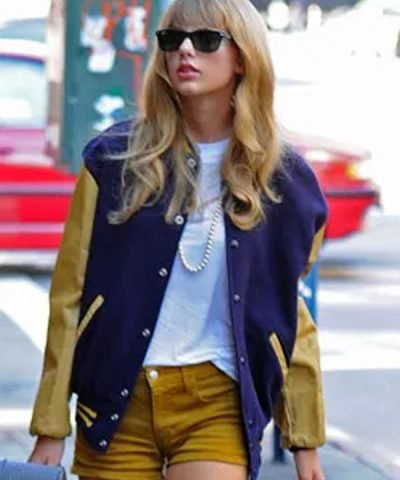 Taylor Swift Blue Letterman Jacket