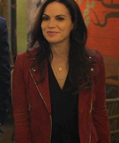 Lana Parrilla S02 Suede Leather Jacket