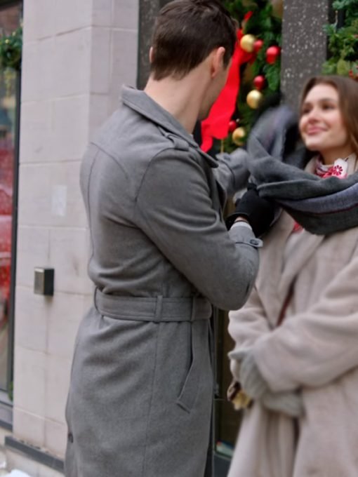 Unforgettable Christmas Brett Donahue Grey Coat