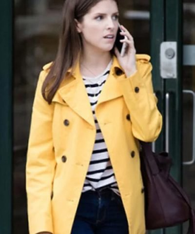 Anna Kendrick Yellow Coat