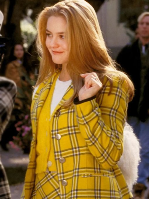 Clueless Cher Yellow Costume Blazer