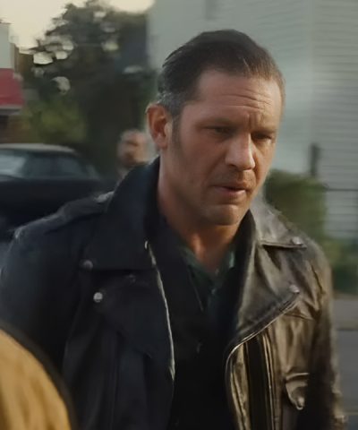 Tom Hardy The Bikeriders Black Jacket