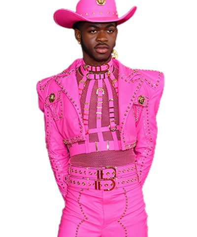 Rapper Lil Nas X Cropped Jacket