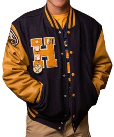 Letter H Varsity Bomber Jacket