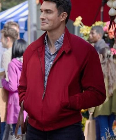 Matt Red Cotton Jacket