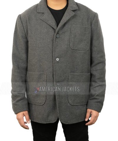 TV Series Shrinking S01 Jimmy Grey Wool Blazer