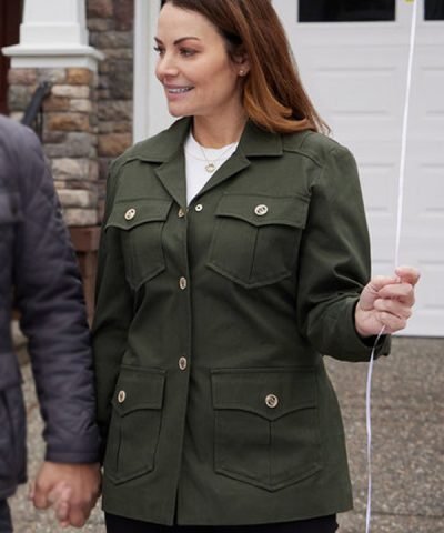 Noelle 2023 Green Cotton Jacket