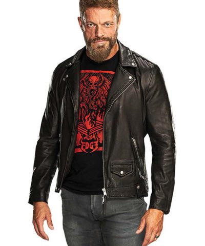 Wrestler Edge Black Jacket