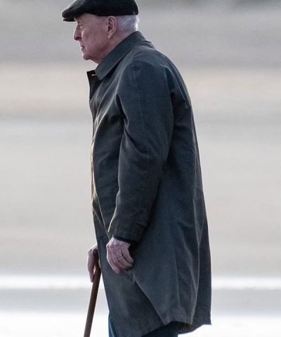 The Great Escaper Michael Caine Grey Coat