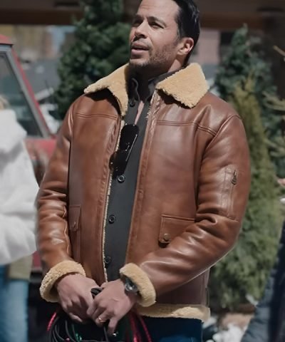 Valentino Brown Leather Jacket