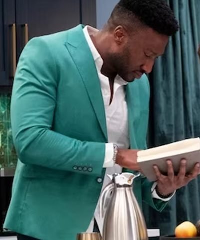 Uche Love Is Blind S05 Green Blazer