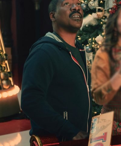 Candy Cane Lane 2023 Eddie Murphy Hooded Jacket