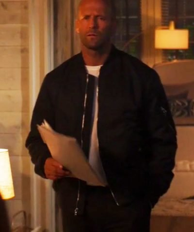 Expend4bles Jason Statham Black Jacket