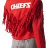 Kansas City Chiefs NFL Red Fringe Jacket