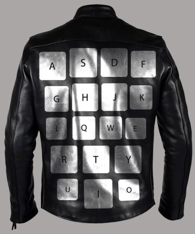 Black Real Leather Keyboard Jacket