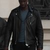 Assane Lupin S01 Black Biker Leather Jacket