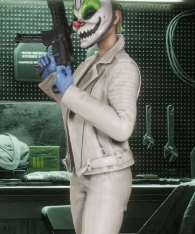 Game Payday 3 Pearl White Jacket