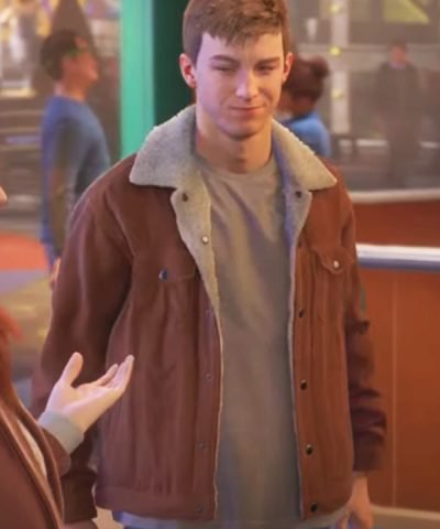 Spider-Man 2 Peter Parker Brown Jacket