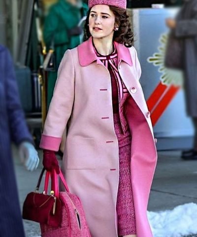 The Marvelous Mrs. Maisel S05 Miriam Maisel Pink Coat