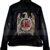 Men's Slayer Black Leather Jacket