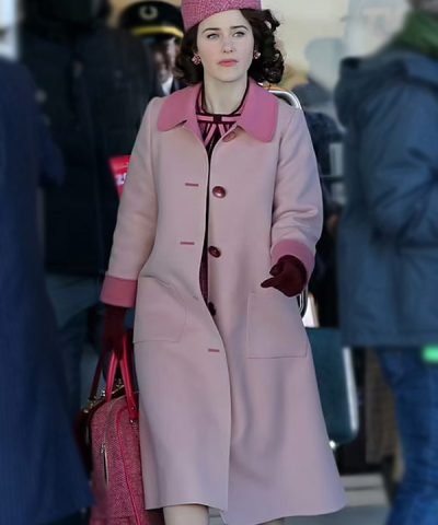 Rachel Brosnahan S05 Wool Coat