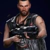 V Nomad Cyberpunk 2077 Black Vest