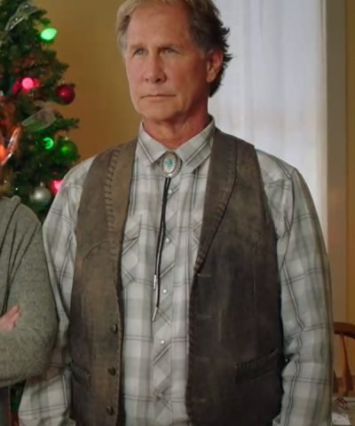 Parker Stevenson My Christmas Prince Suede Vest