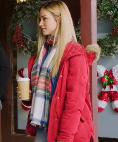 Samantha Logan My Christmas Prince Alexis Knapp Jacket