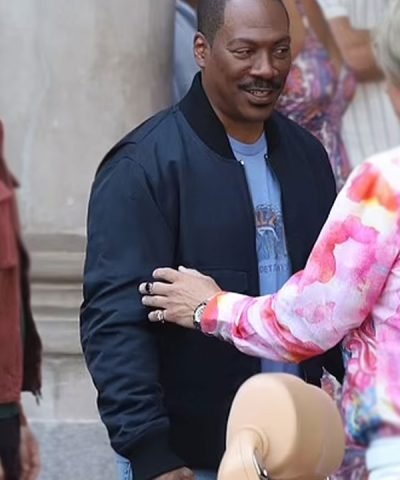 Beverly Hills Cop Axel F 2024 Eddie Murphy Blue Jacket