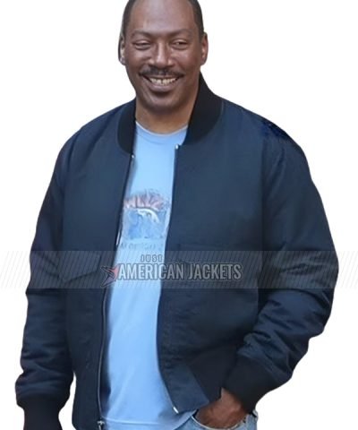 Axel Foley Beverly Hills Cop Axel F 2024 Blue Bomber Jacket