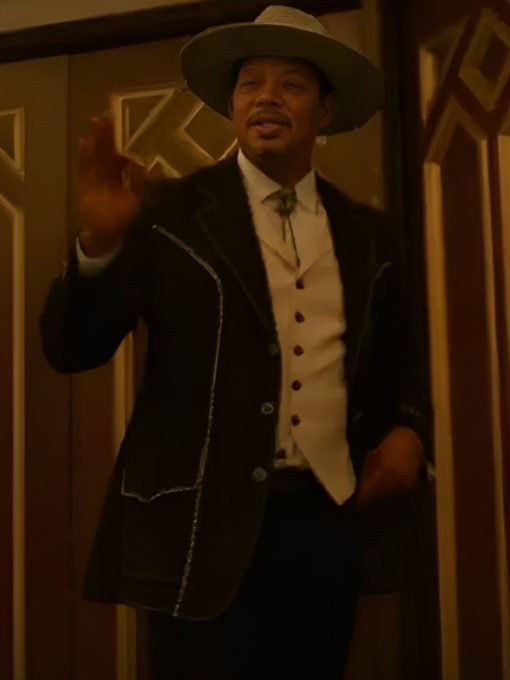 Showdown at the Grand Terrence Howard Black Blazer Coat