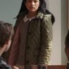 My Life with the Walter Boys 2023 Nikki Rodriguez Green Hooded Jacket