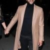 John Legend Date Night With Wife Brown Trench Coat