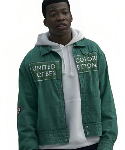 Mekai Curtis Power Book III Raising Kanan S03 Green Jacket