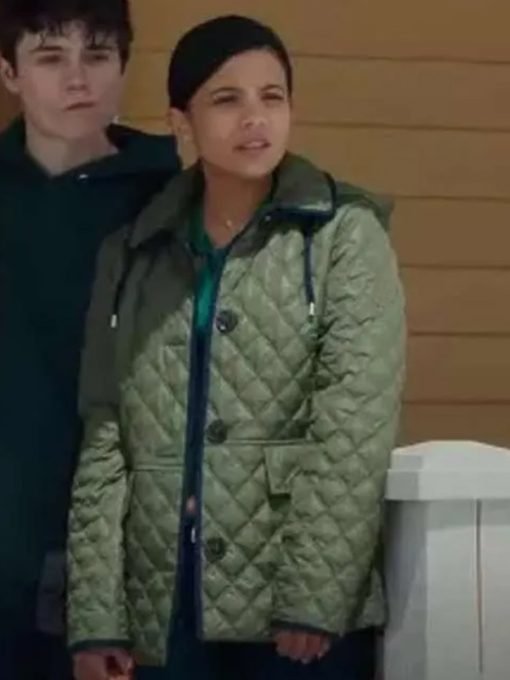 Jackie Howard S01 My Life with the Walter Boys Green Jacket