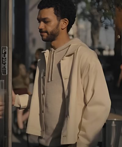 Justice Smith The American Society of Magical Negroes 2024 White Jacket