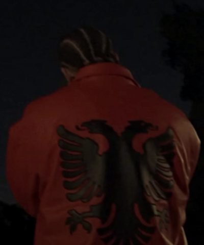 Drake Albanian Flag Red Jacket