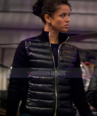 Lift Gugu Mbatha-Raw Black Puffer Jacket