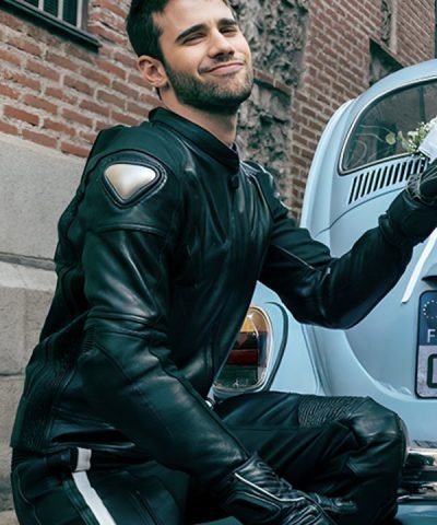 Roi Berlin S01 Black Leather Jacket