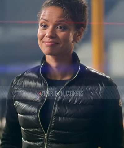 Gugu Mbatha-Raw Lift 2024 Puffer Jacket