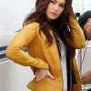 Megan Fox Teenage Mutant Ninja Turtles Yellow Leather Jacket