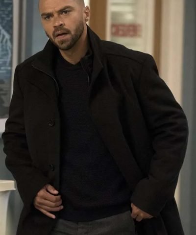 Grey’s Anatomy S14 Dr. Jackson Avery Black Coat