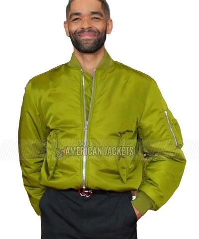 British Actor Kingsley Ben Adir Grammy Awards Bomber Jacket