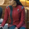 Star Trek Discovery S04 Sonequa Martin-Green Red Uniform Jacket