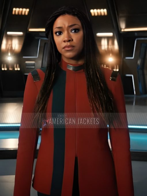 Star Trek Discovery S04 Michael Burnham Red Uniform Jacket