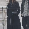 The Gentlemen 2024 Kaya Scodelario Black Coat