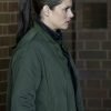 Maggie Bell FBI Green Bomber Jacket