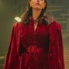 The Gentlemen 2024 Kaya Scodelario Red Blazer Coat